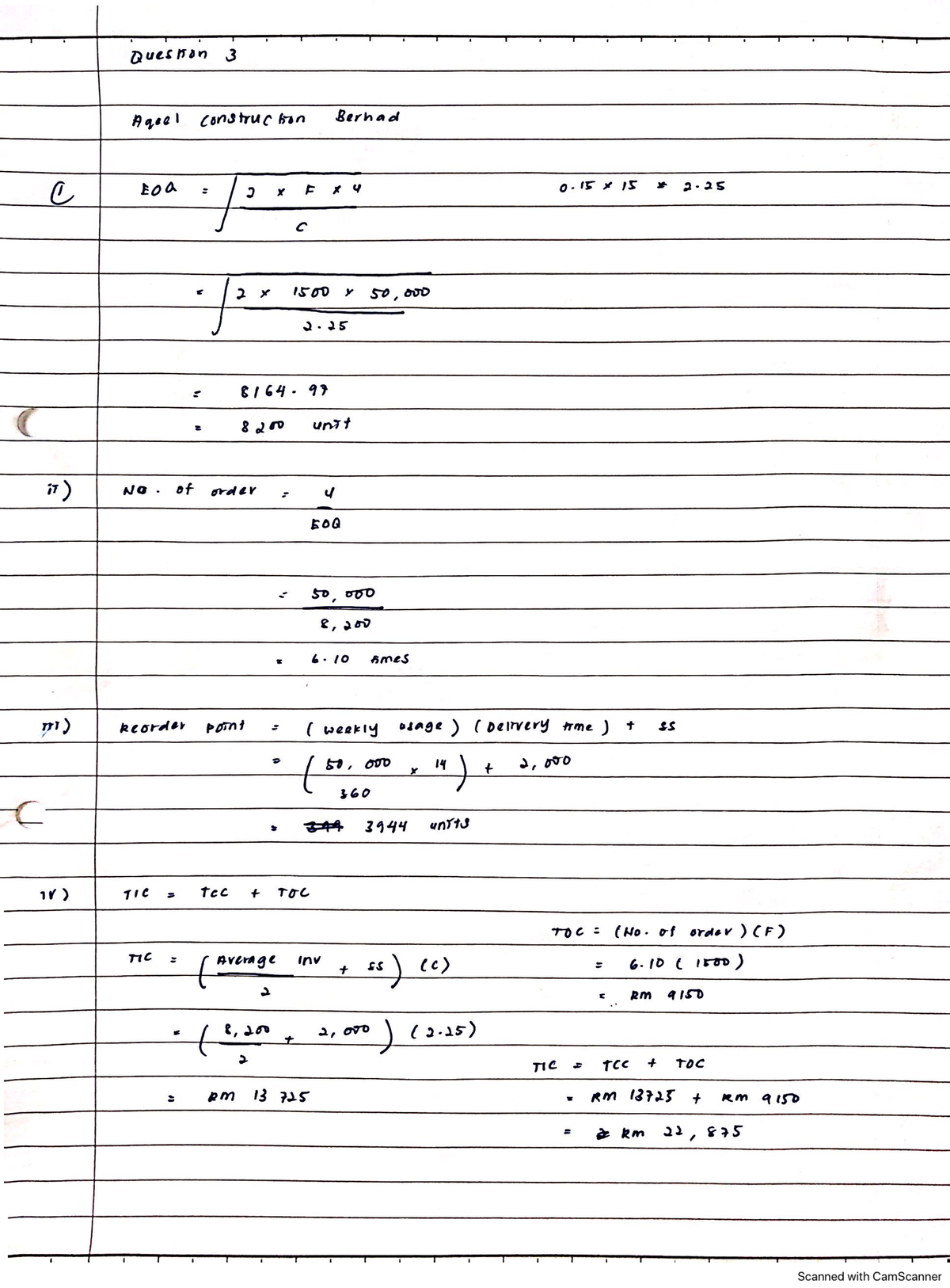 FIN242 - JUNE 2019 (Q3) - Fundamental of finance - Studocu