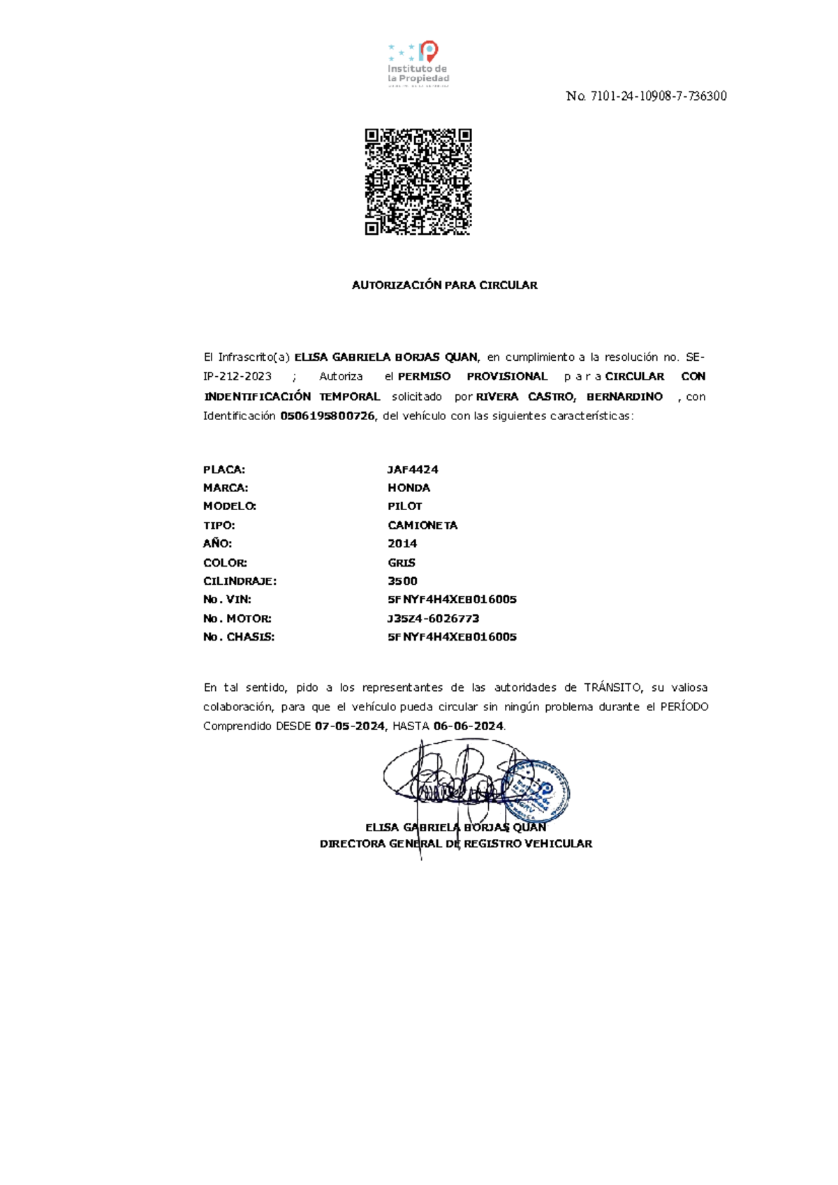 Permiso (11) - Resumen Informatica Aplicada - No. 7101-24-10908-7 ...