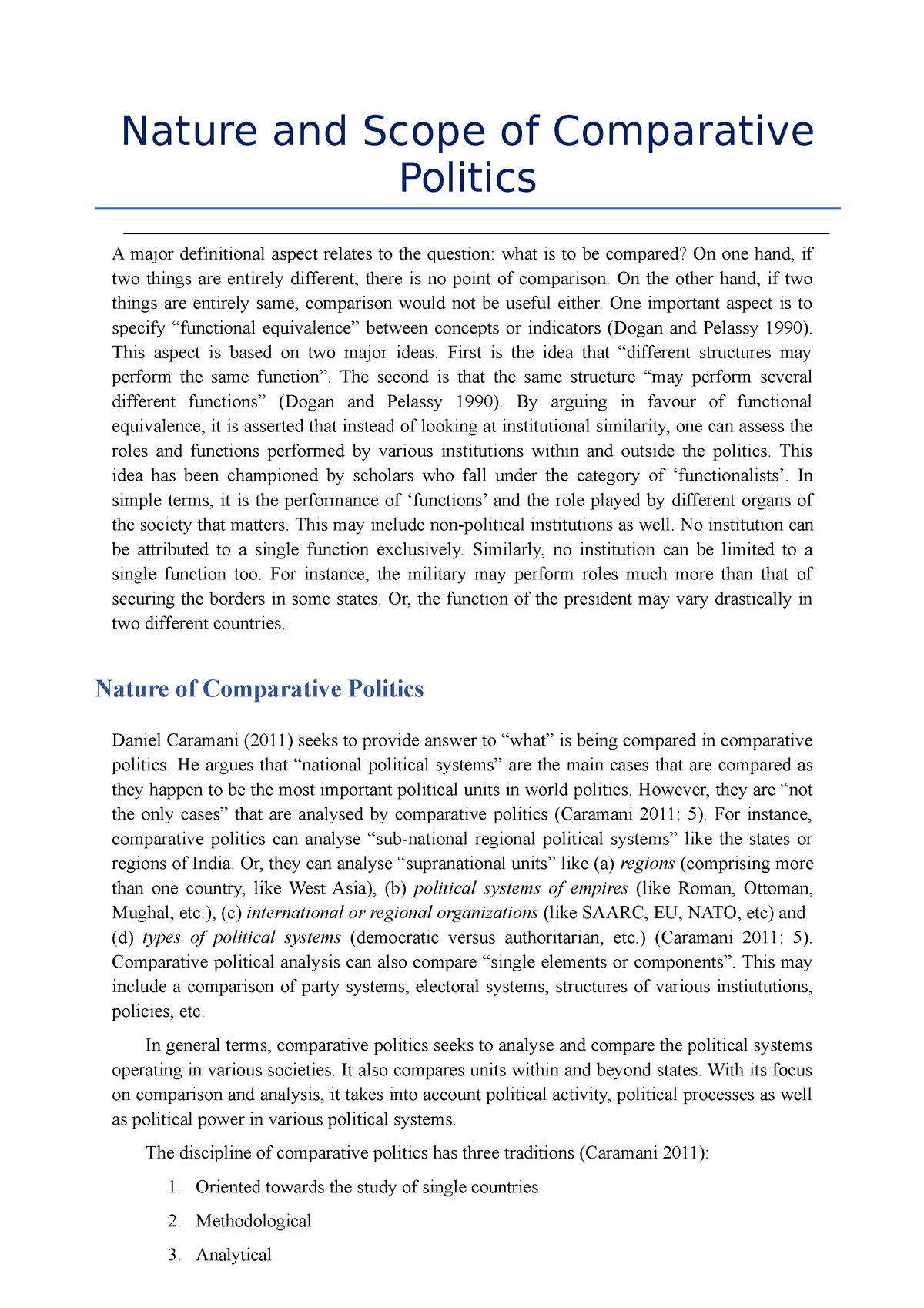 nature-and-scope-of-comparative-politics-nature-and-scope-of