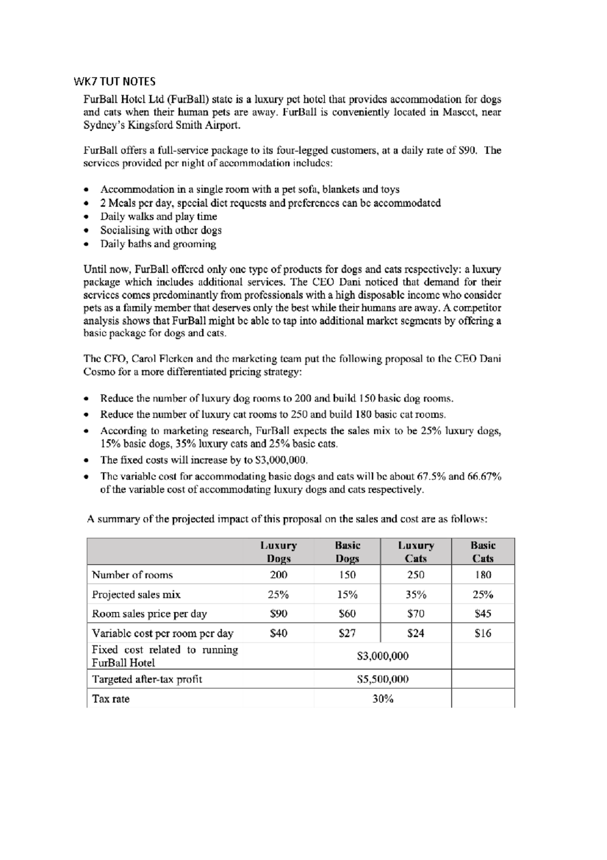 WK7 TUT Notes - COMM1170 - WK7 TUT NOTES - Studocu