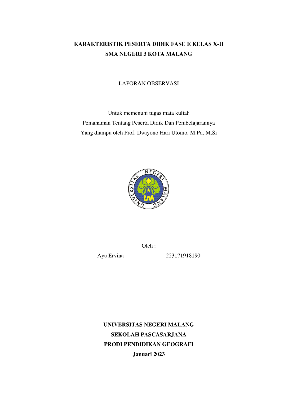 1. Perkembangan Aspek Sosial Ina Edited - KARAKTERISTIK PESERTA DIDIK ...