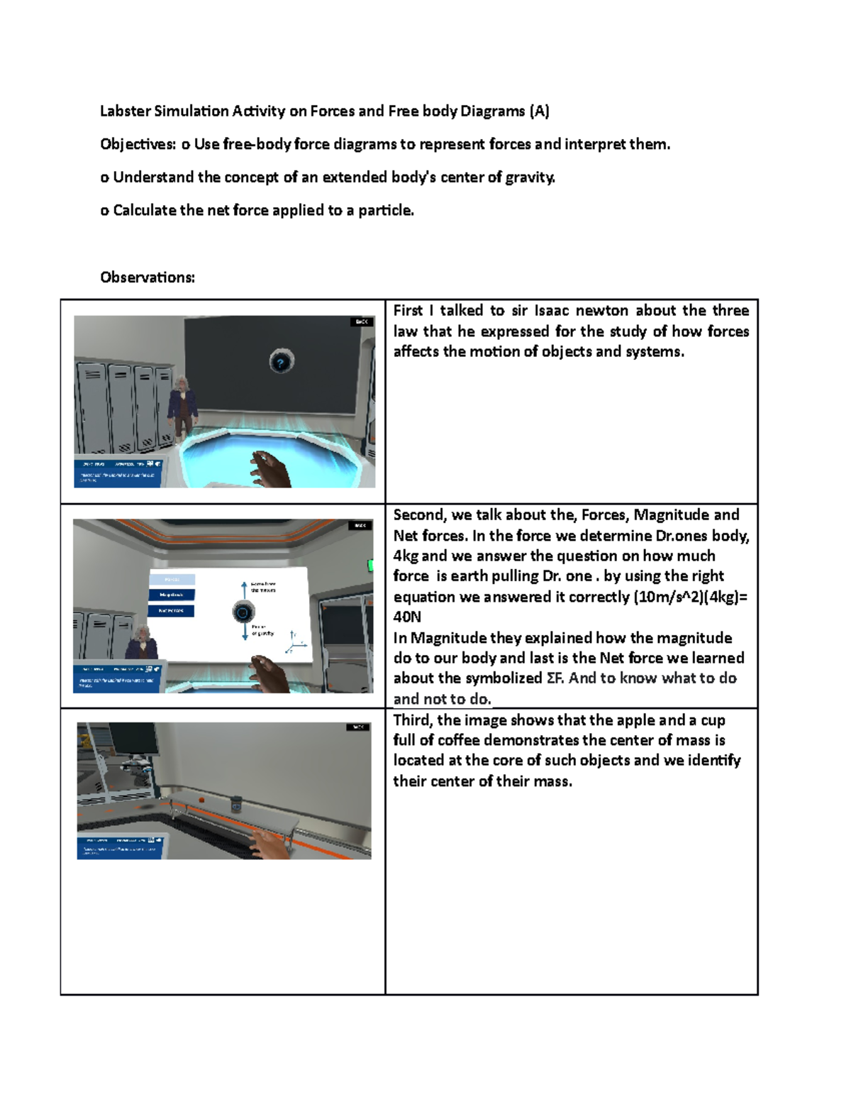 Labster Simulation Activity updated 3 Labster Simulation Activity on