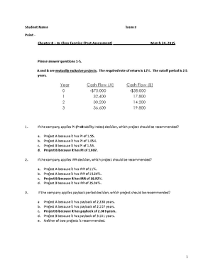 FIN 300 Chapter 7 Part 2 Stock Vaulation - FIN 300 – Fall 2021 Chapter ...