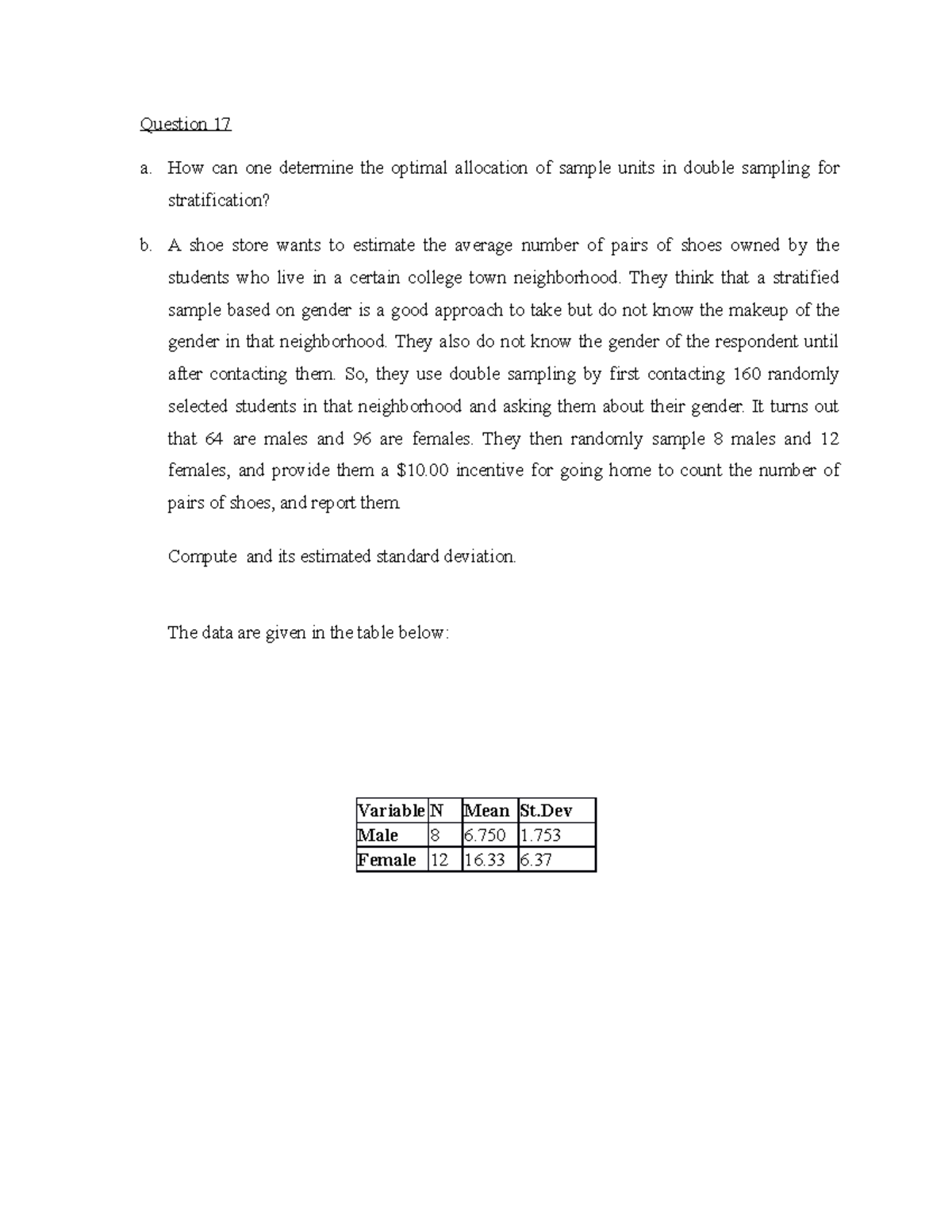 Group 17 Test 2 - Slides - Question 17 a. How can one determine the ...