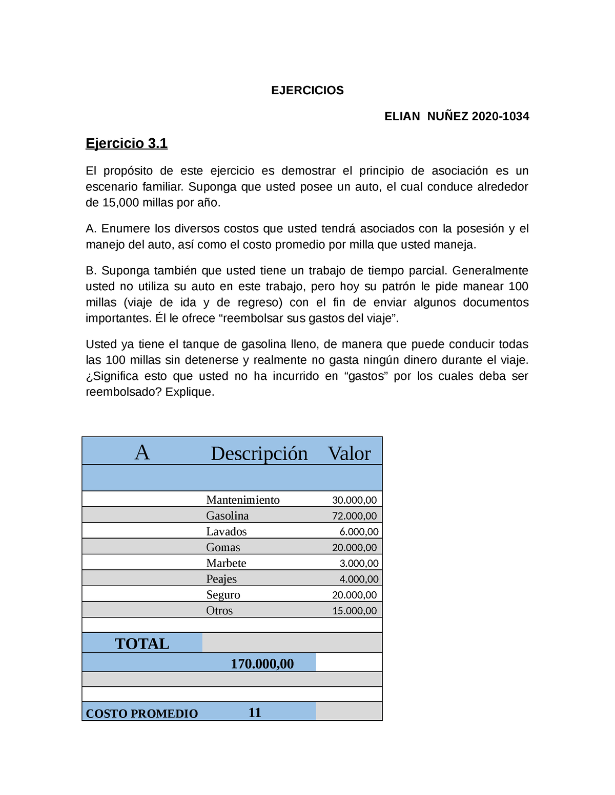 Ejercicios Contabilidad Semana Elian Nu Ez Ejercicios