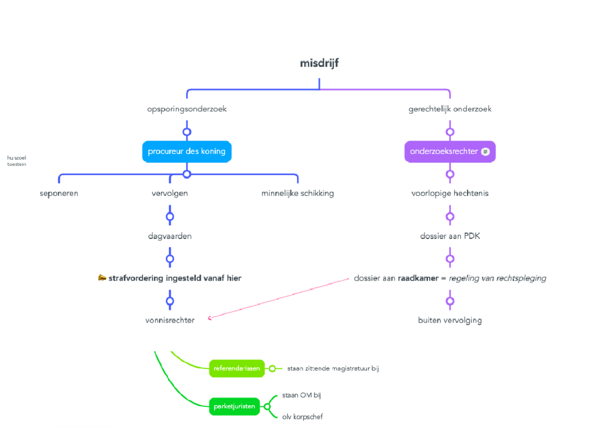 Mindmaps SPR - Strafprocesrecht En Mensenrechten - Studocu