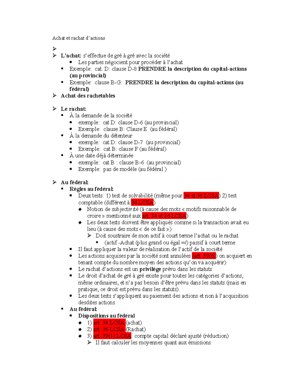 Que Deviennent Les Actions En Cas De Rachat