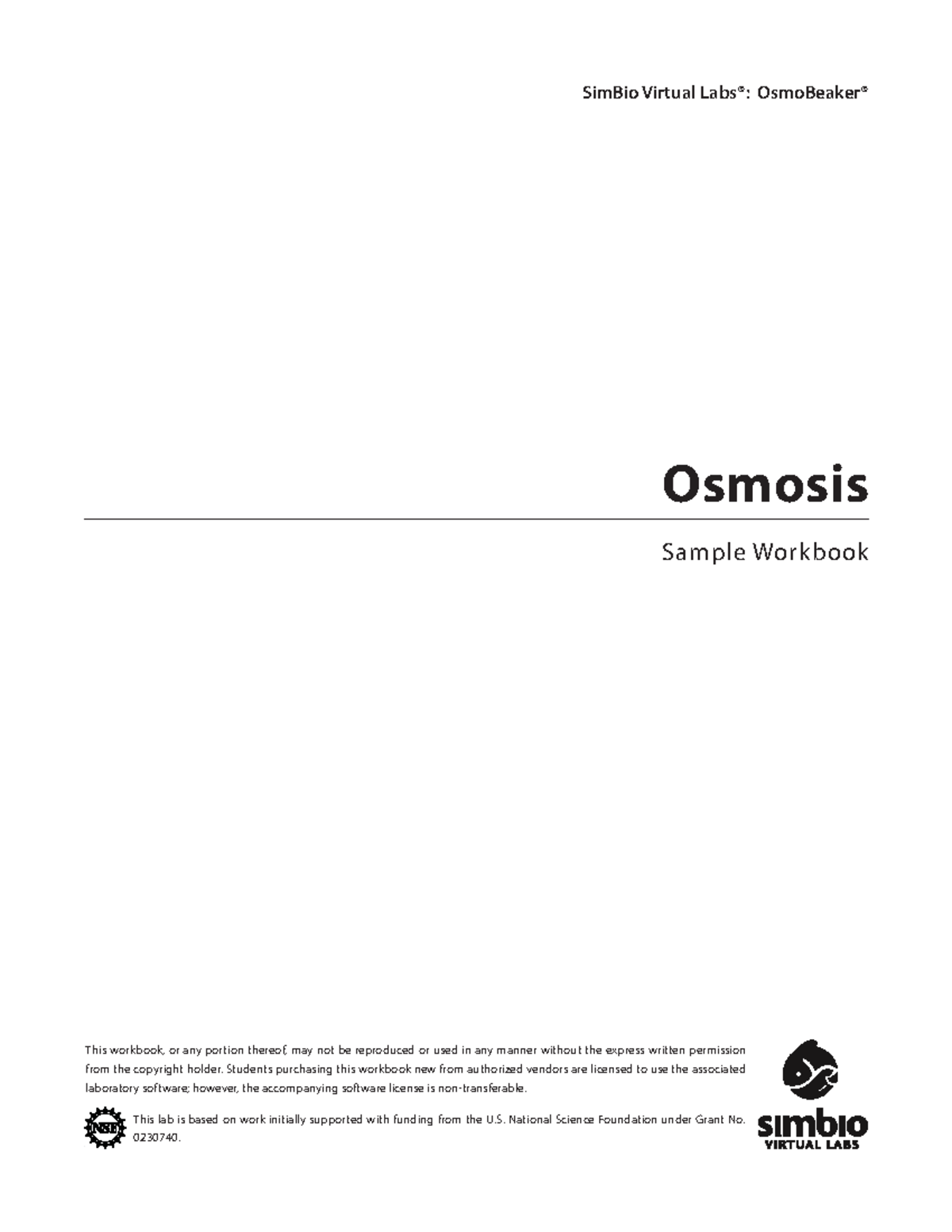 SA Osmosis WB 2022 - Sim bio - . Osmosis SimBio Virtual Labs ...