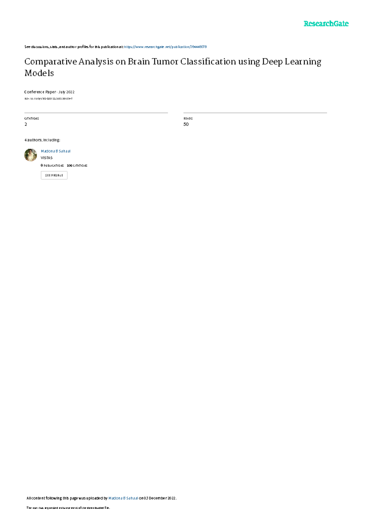 Comparative Analysis Formatted - ####### See discussions, stats, and ...