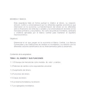 707437 Asignacion No.5.. Mercados Financieros. Moneda Y Banca ...