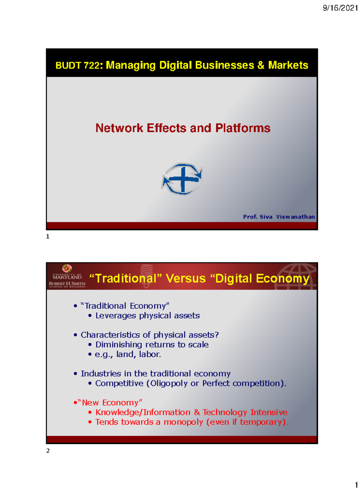Managing Digital Businesses: Network Effects and Platforms - Studocu