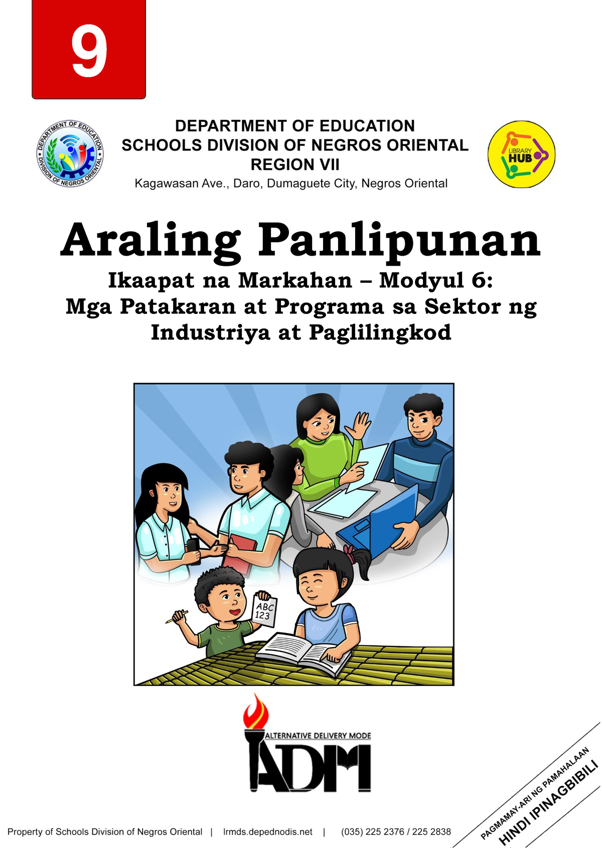 Araling Panlipunan 9 Modyul 6 - I 9 Araling Panlipunan Ikaapat Na ...