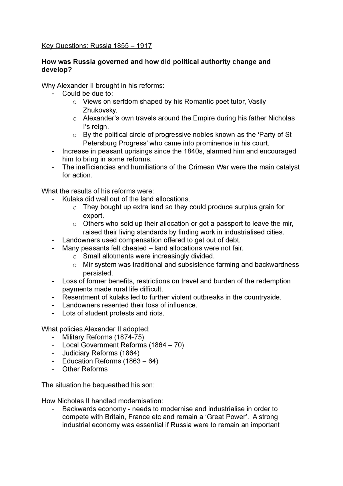 russia-1-key-question-key-questions-russia-1855-1917-how-was