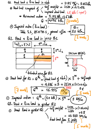 Week7 CIV2235 - CIV2235 4 STRUCTURAL MATERIALS Week 7 Practice Class ...