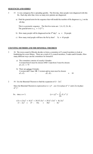 Math 0130 Test 1 Review Answers - ① FUNCTION NOTATION AND DOMAIN ...