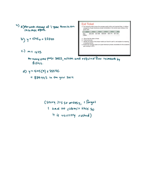 Math 1101 Test 3 FALL 2020 - Math 1101 Mathematical Modeling Fall 2020 ...