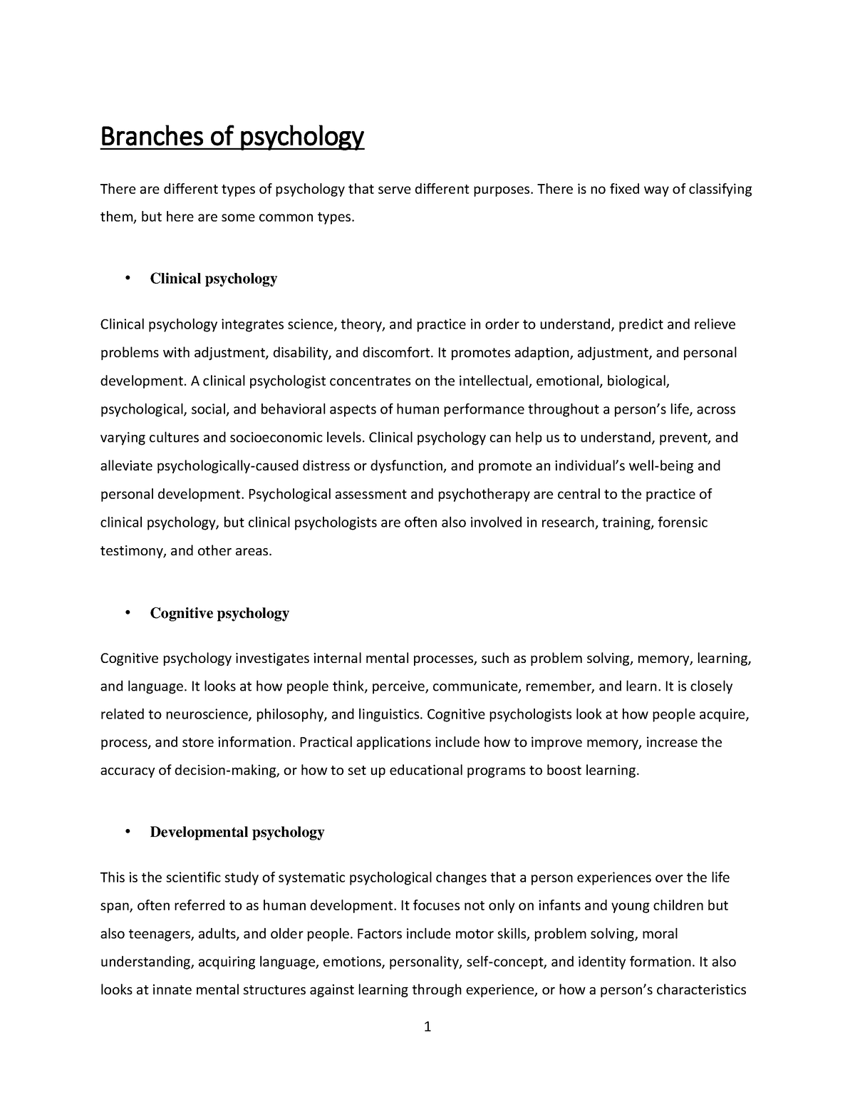 Branches Of Psychology Branches Of Psychology There Are Different   Thumb 1200 1553 