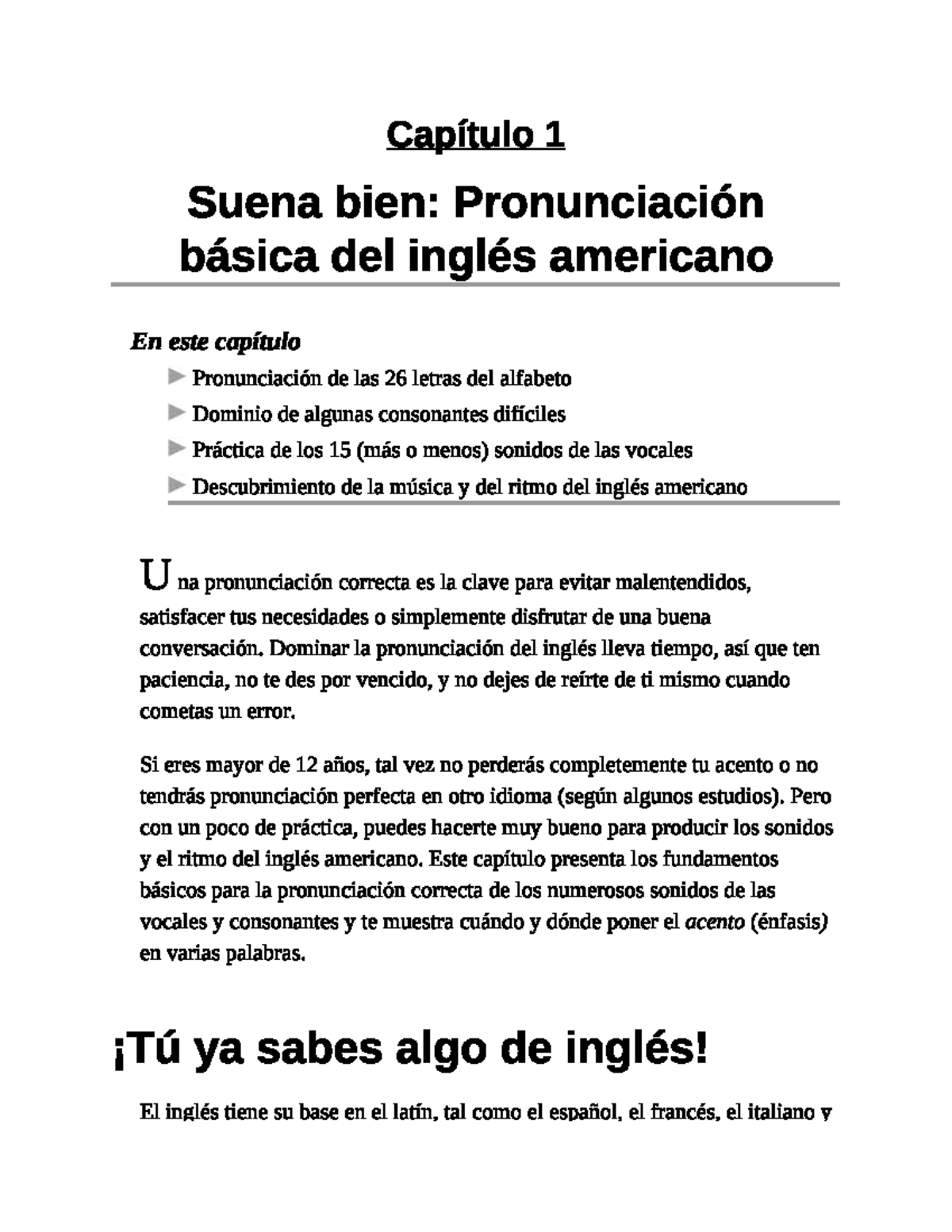 Cap 1 ingles en acción Inglés Básico Studocu