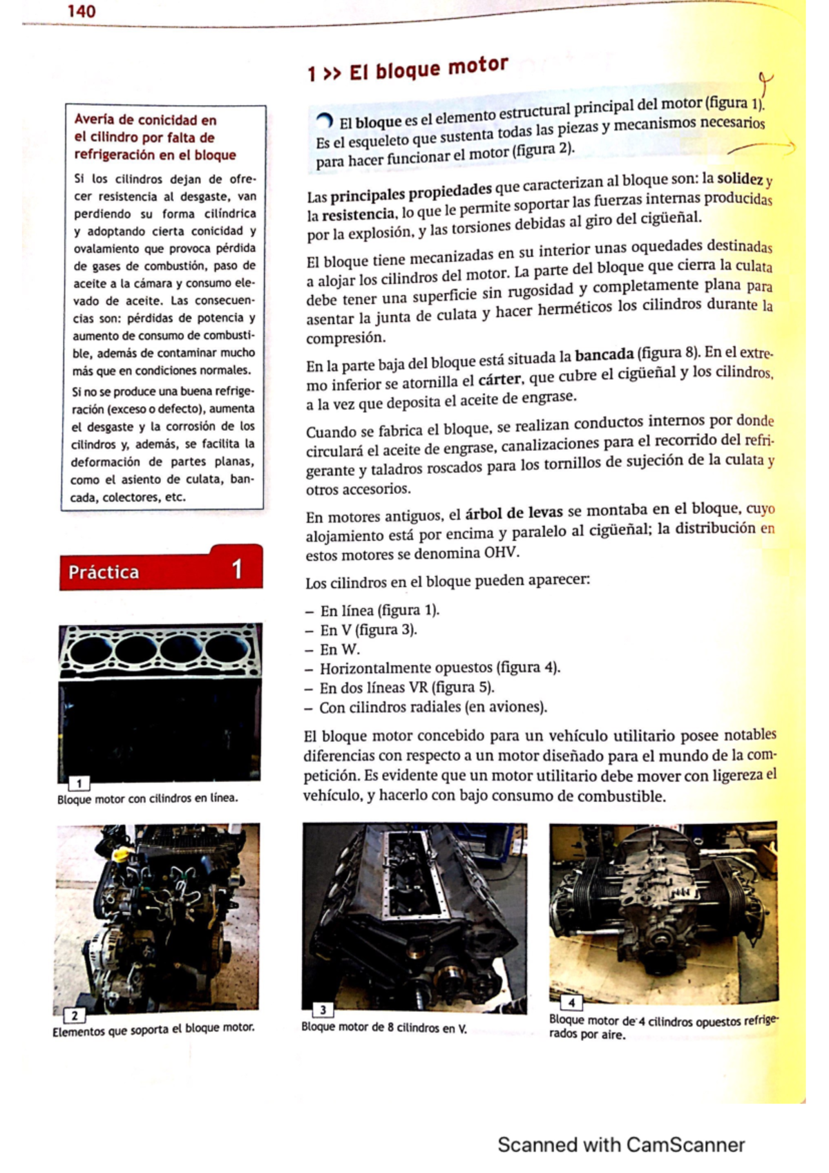 Tema 7 Bloque motor - Tema 7 - Motores - Studocu