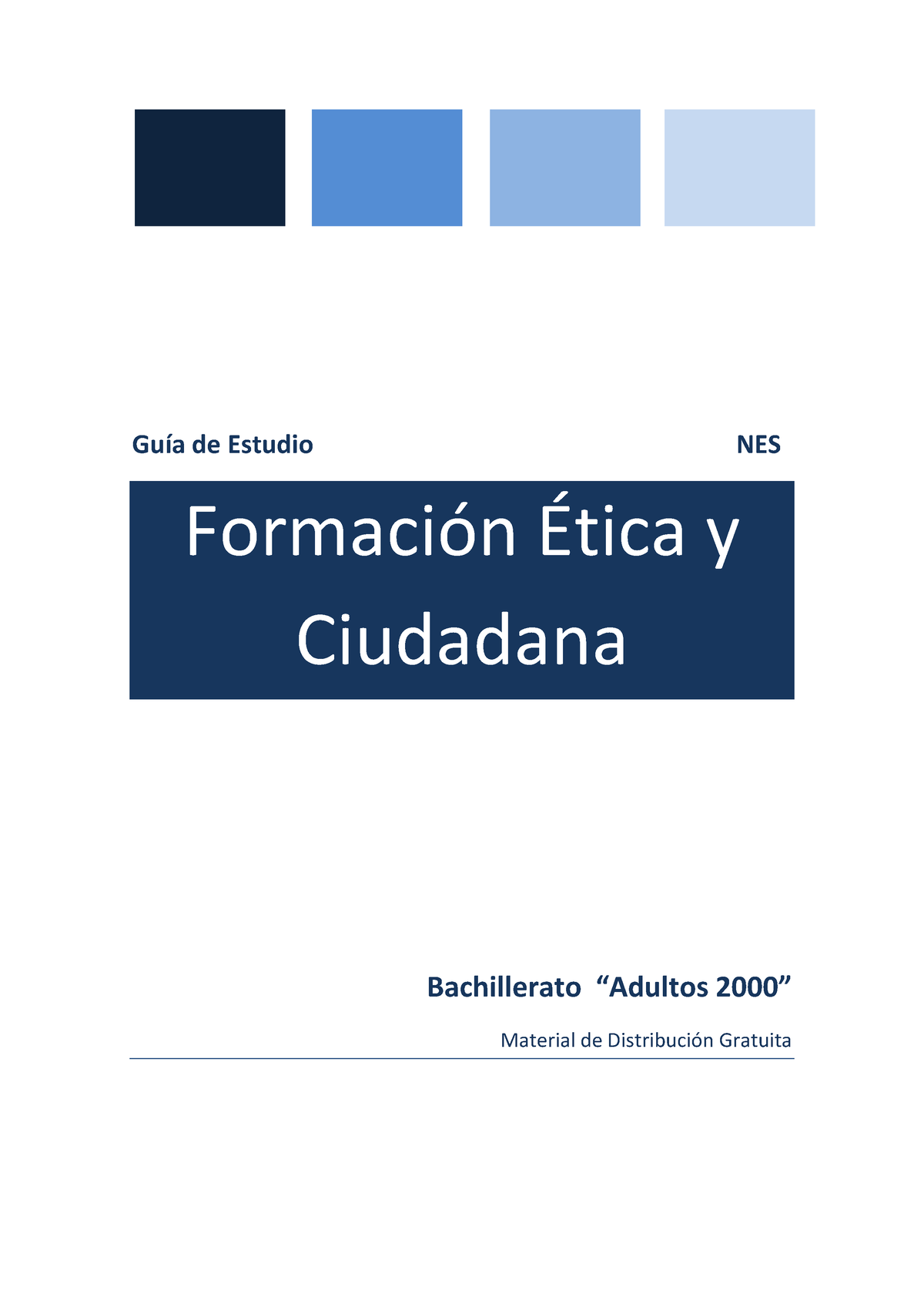 Formación Ética Y Ciudadana (NES) - Reedición Abril 2019 - GuÌa De ...