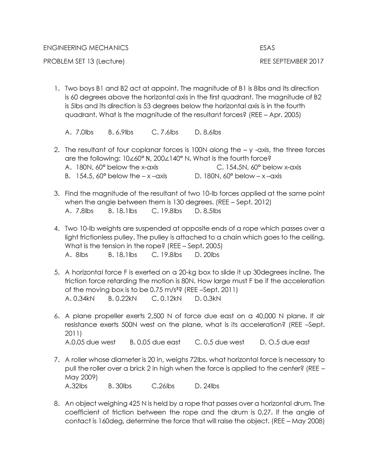 engineering-mechanics-engineering-mechanics-esas-problem-set-13