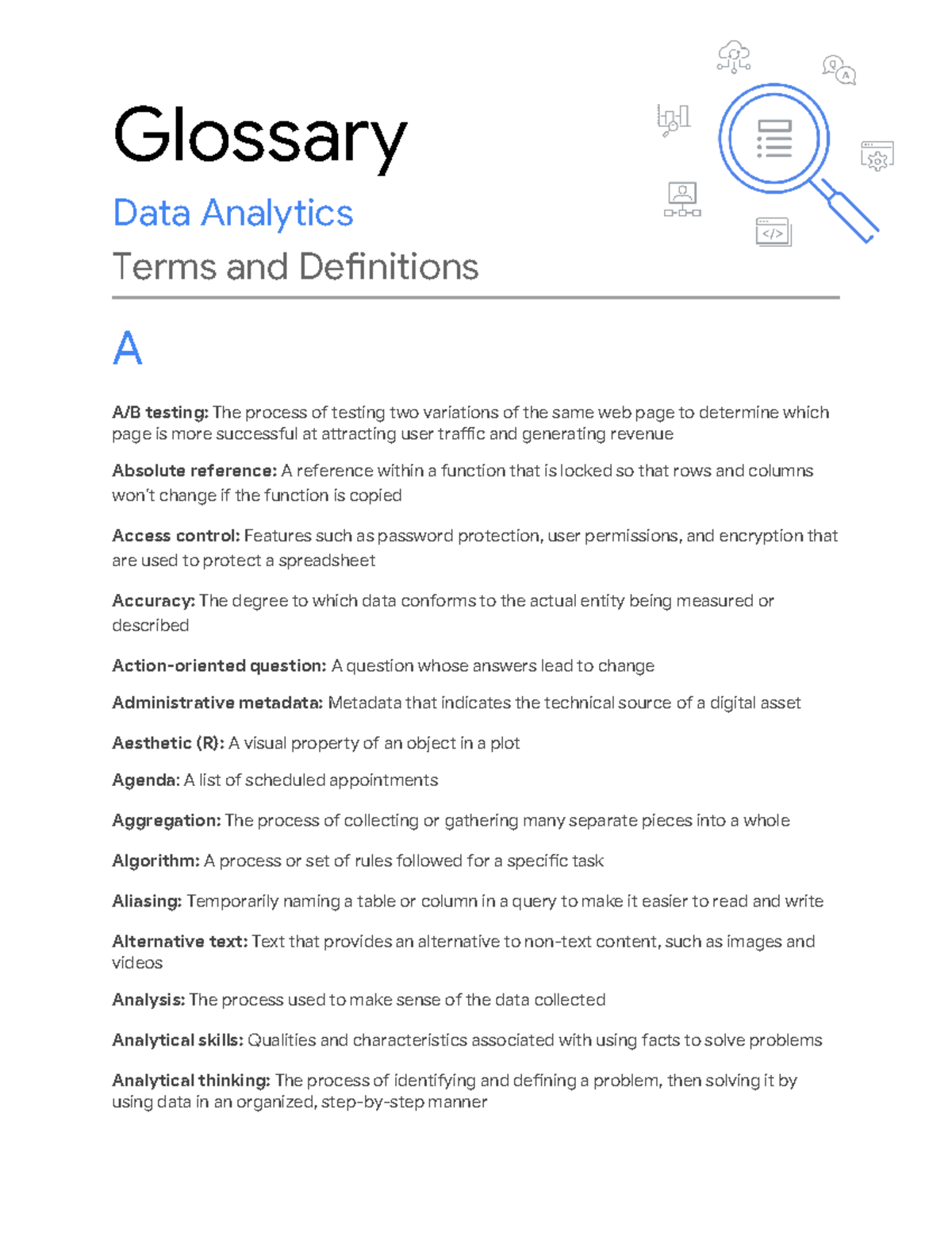 Course-7-Week-4-Glossary-DA-terms-and-definitions - Glossary Data ...