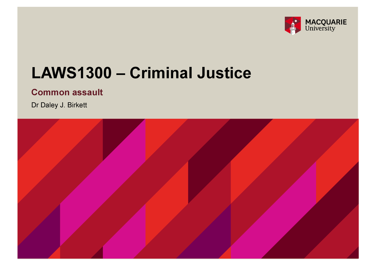 common assault case study uk