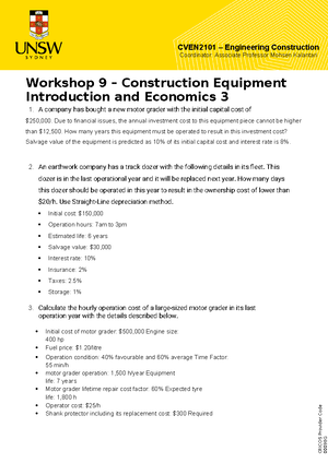 CO CVEN3203 1 2024 Term1 T1 In Person Standard Kensington - UNSW Course ...