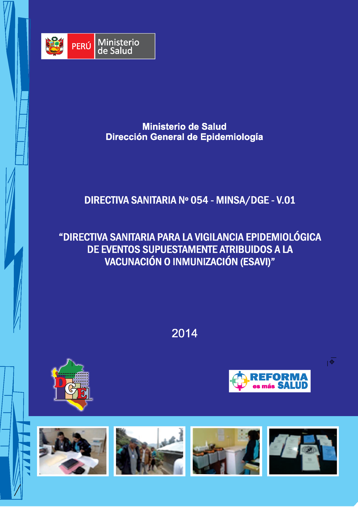 Esavi NIÑO - DIRECTIVA SANITARIA Nº 054 - MINSA/DGE - V. DIRECTIVA ...