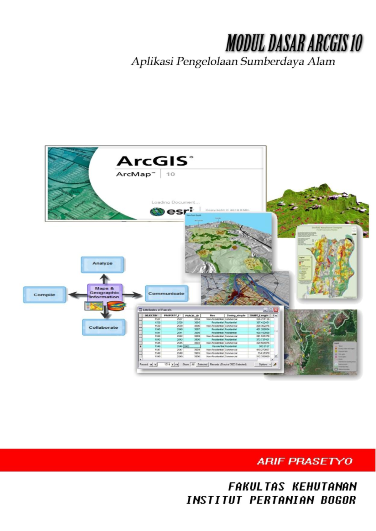 Modul Dasar Arcgis 10 Pdf - MODUL DASAR ARCGIS 10 Aplikasi Pengelolaan ...