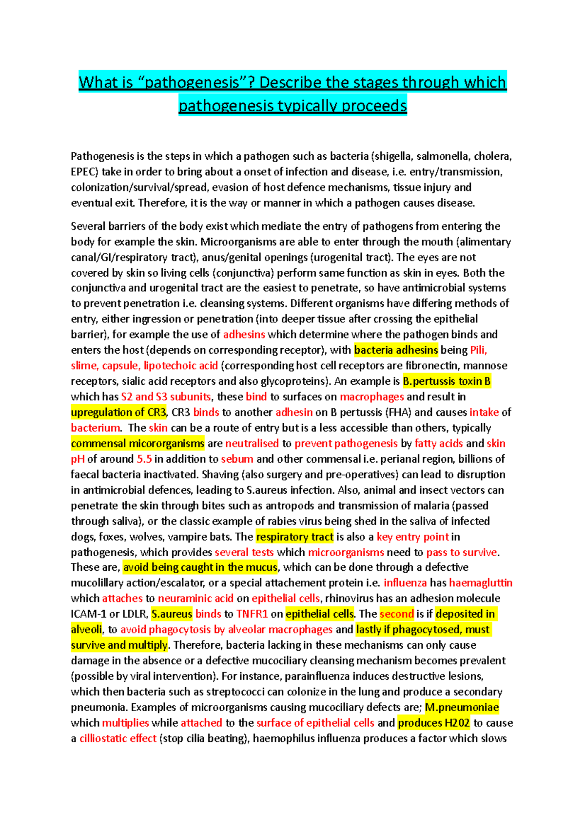 what-is-pathogenesis-describe-the-stages-through-which-pathogenesis