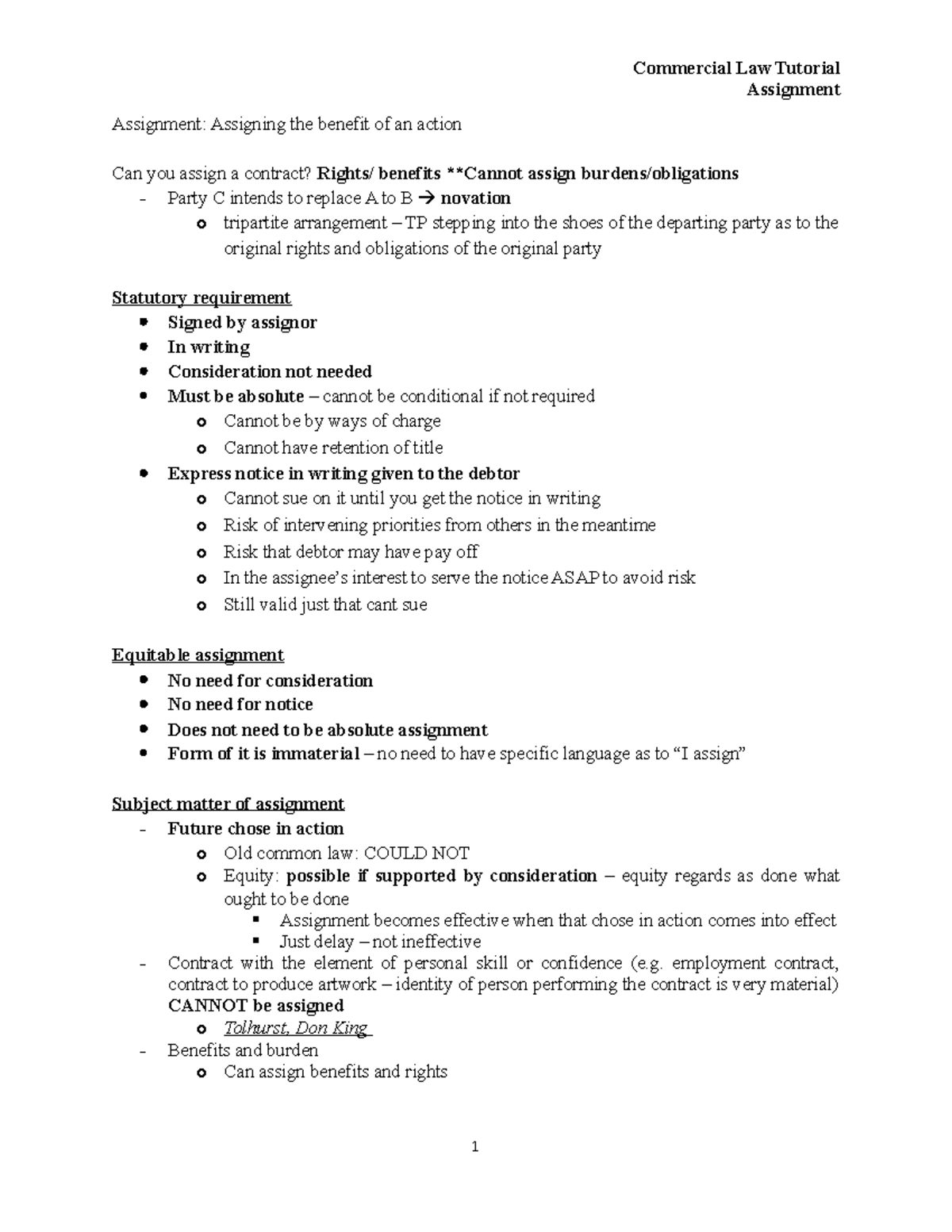 Tutorial 6 Assignment Law Hku Studocu