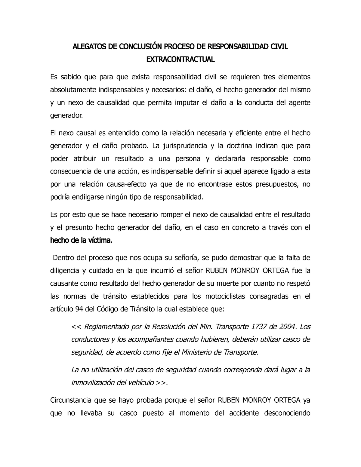 70 Modelo De Alegatos De Conclusion Sociedad De Respo - vrogue.co