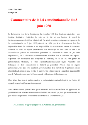 phrase d'accroche dissertation sur le conseil constitutionnel