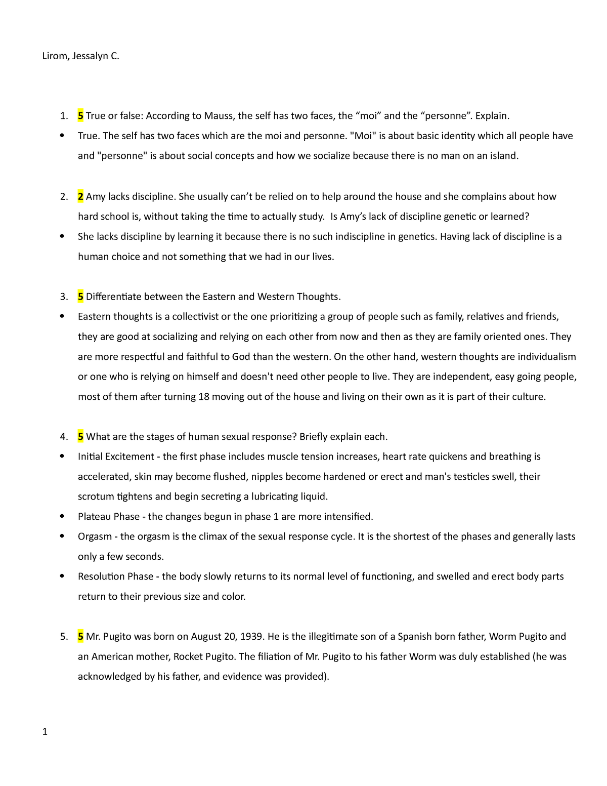 OU Q1 Q2 FE - Assignment - Lirom, Jessalyn C. 5 True or false ...