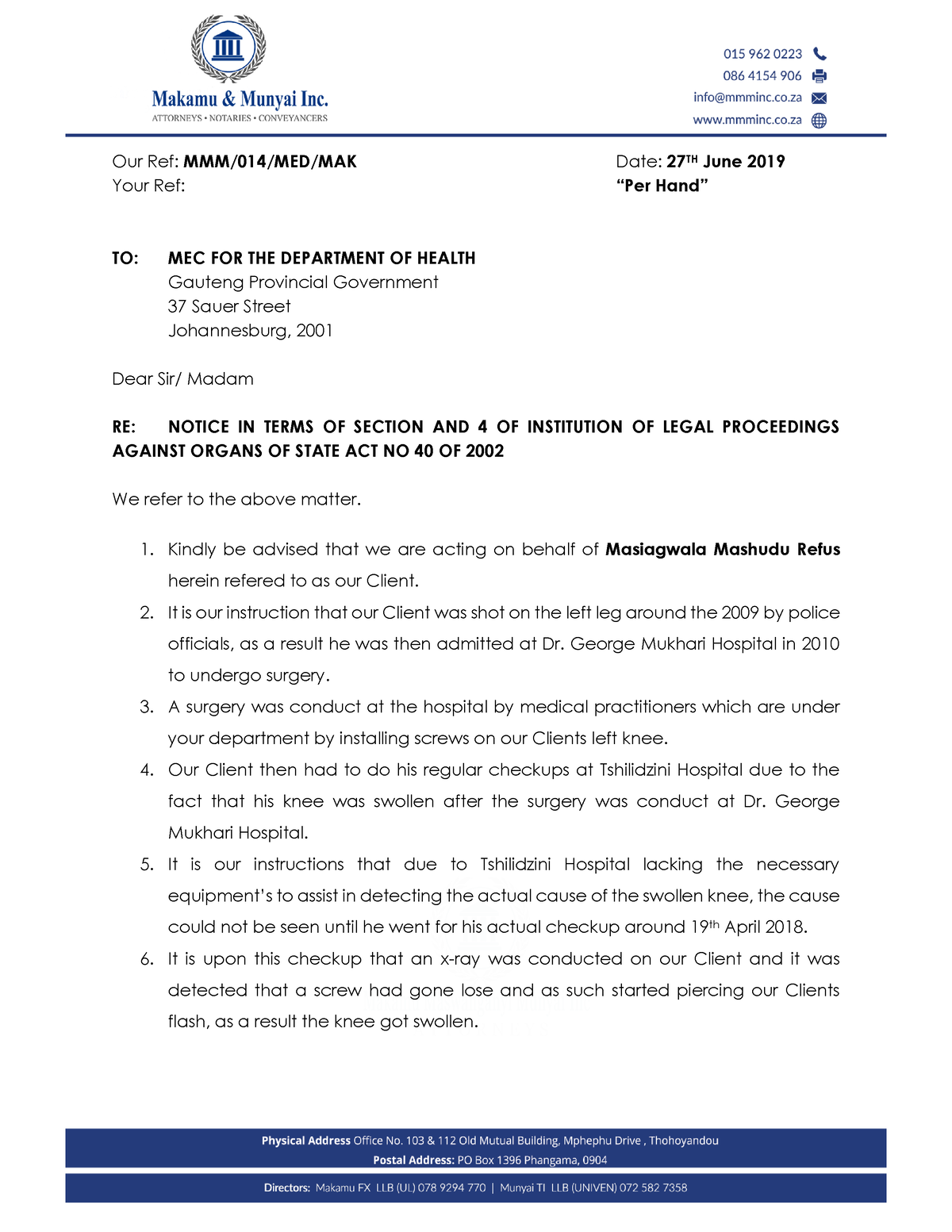 letter-of-demand-our-ref-mmm-014-med-mak-date-27-th-june-2019-your-ref