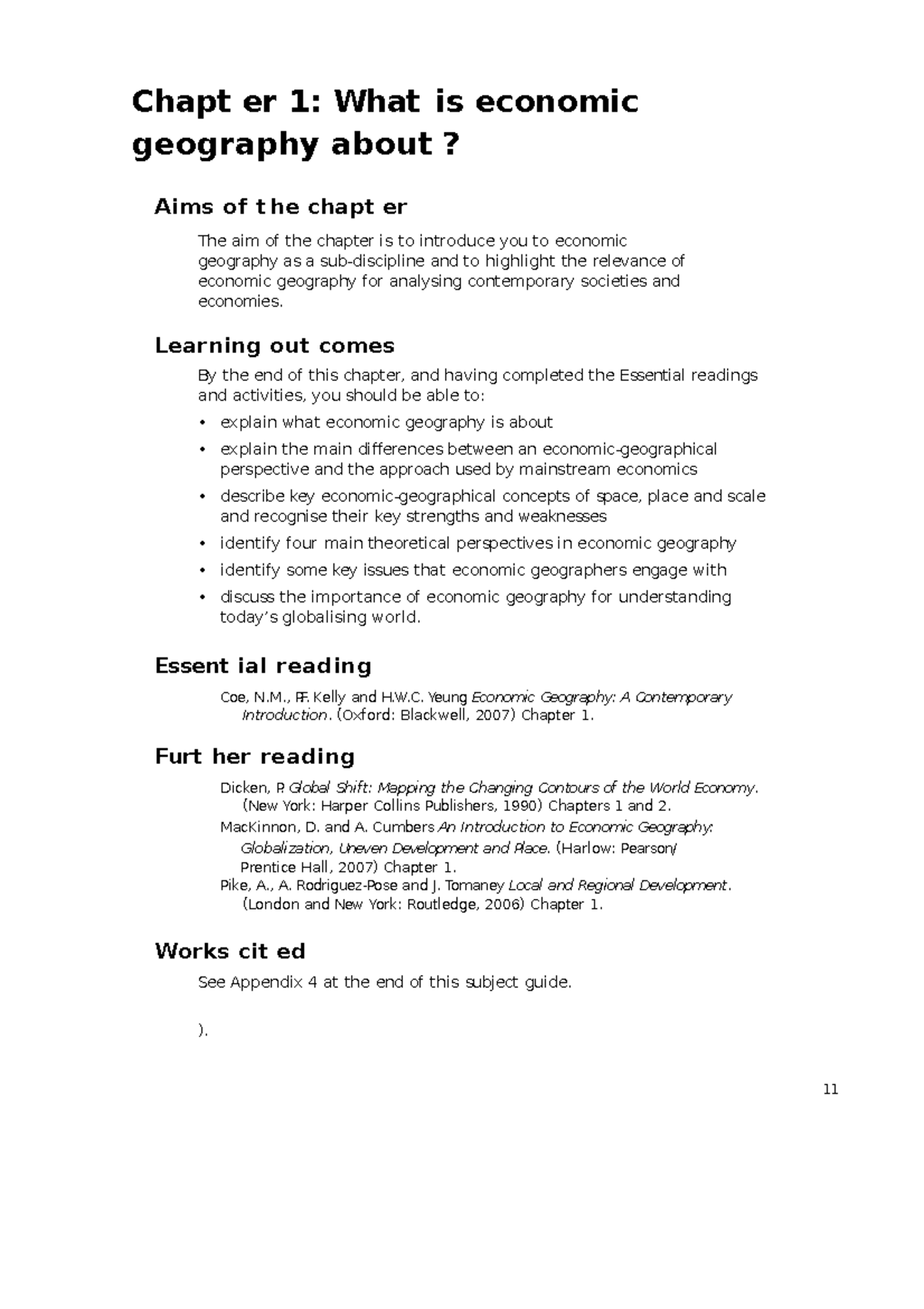 geography-of-the-economy-summary-x-chapt-er-1-what-is-economic