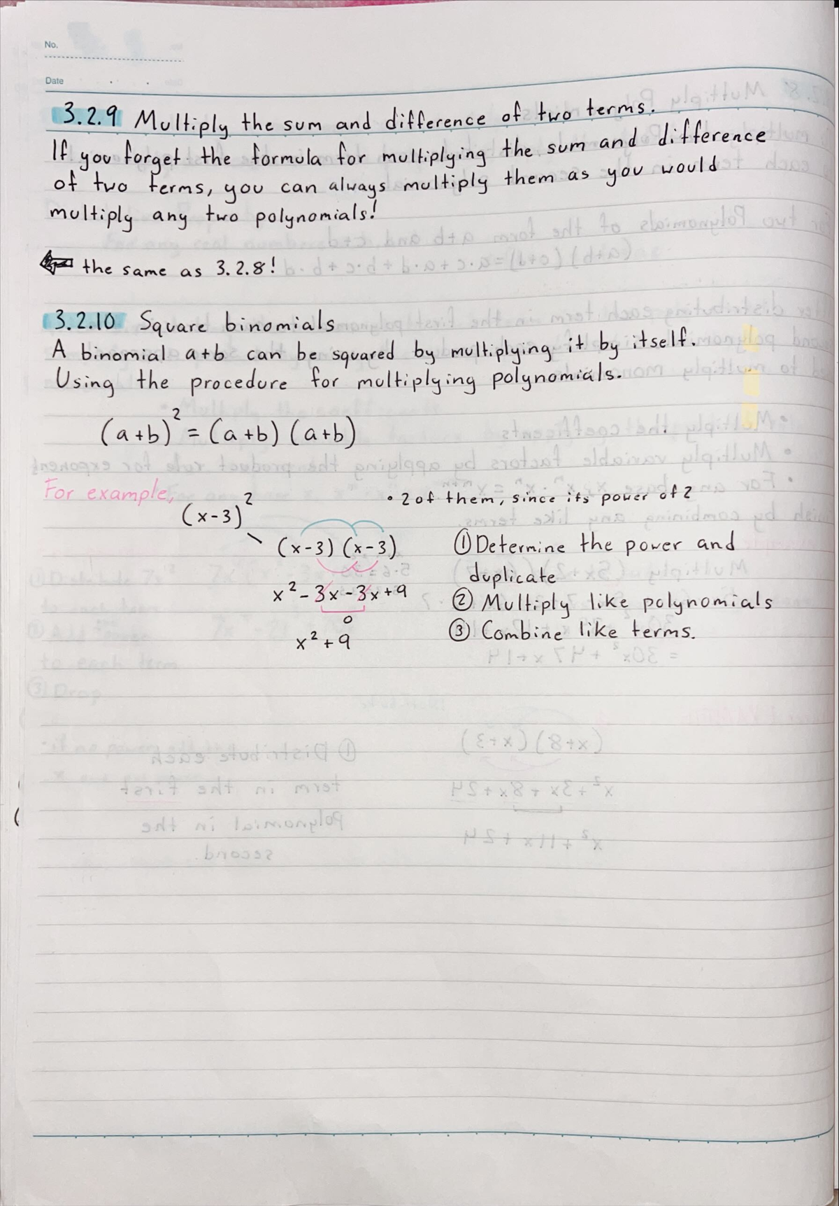 Module 3.2- Polynomial Expressions - MATH 0324 - Studocu