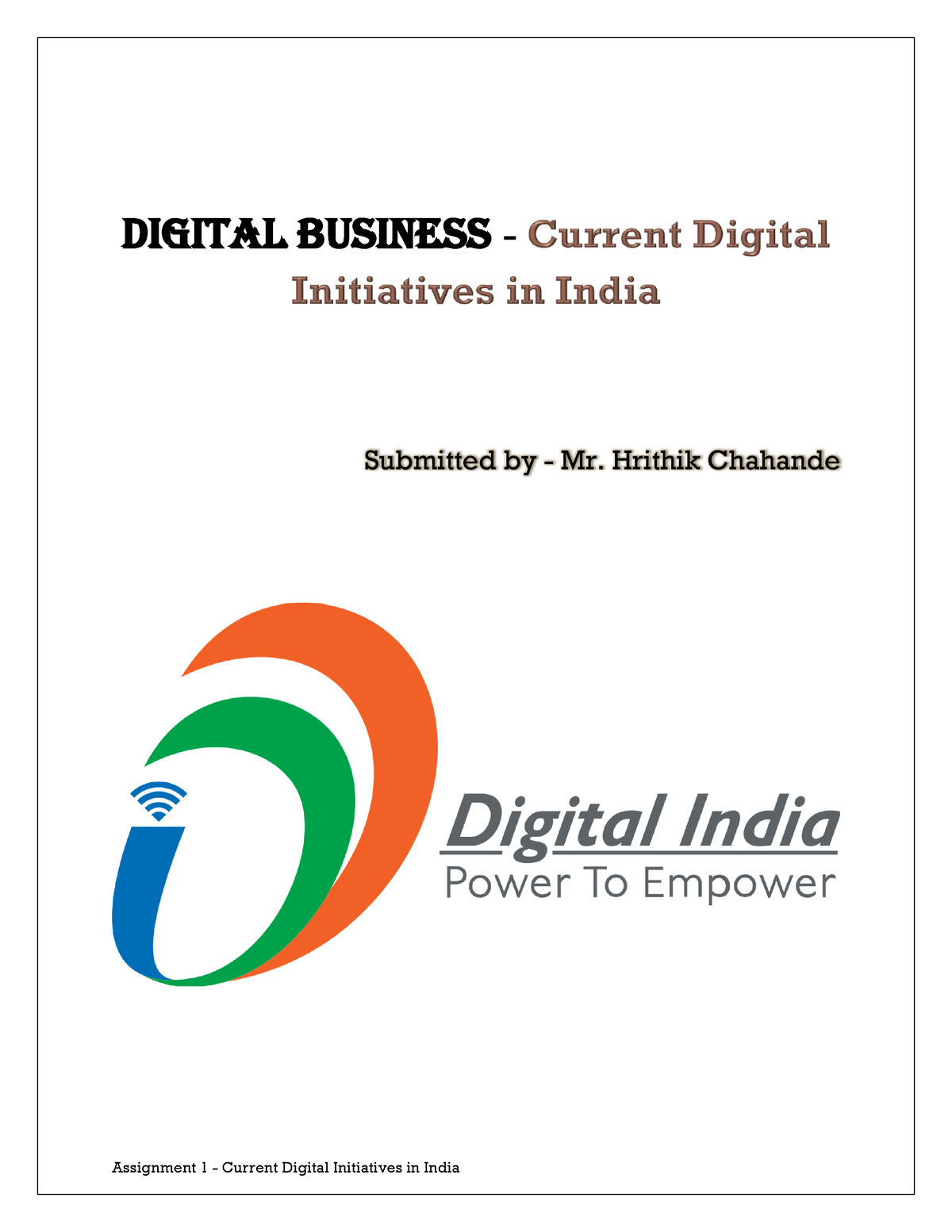 digital business thesis