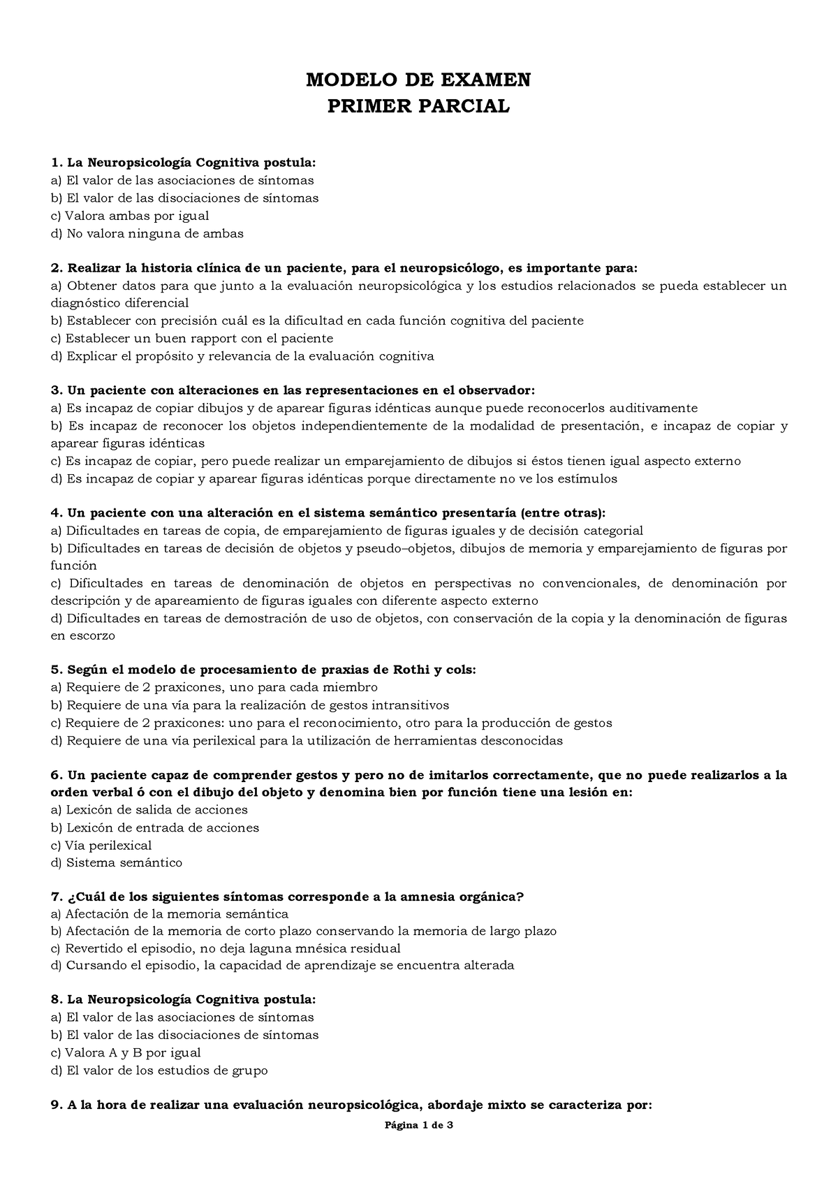 Modelo 1ER Parcial NRO 1 CAT91 - Página 1 De 3 MODELO DE EXAMEN PRIMER ...