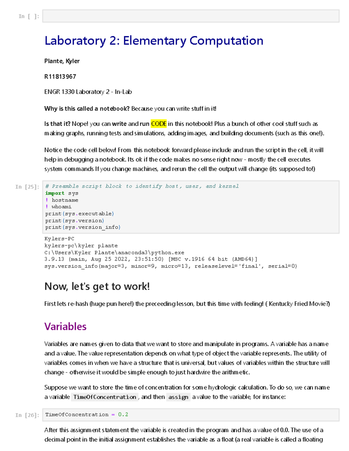 Lab02 - The Second Lab - Laboratory 2: Elementary Computation Plante ...