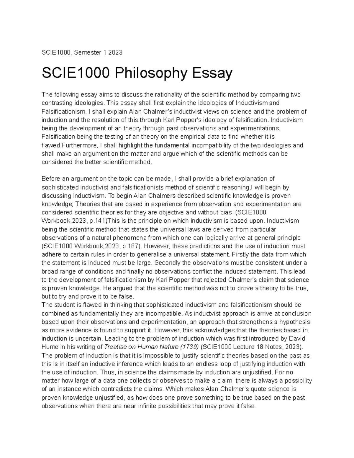 what is philosophy essay 200 words