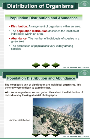 Bio lec 4 - Population of living things - Biology I - Studocu
