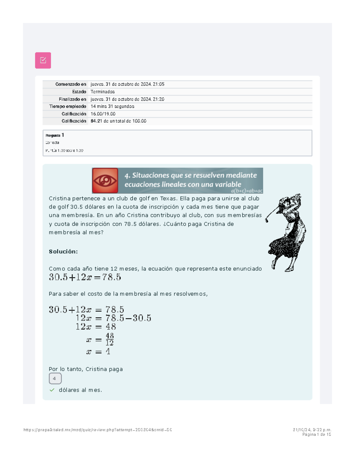 Lección 3. Modelos matemáticos mediante ecuaciones- Revisión del ...
