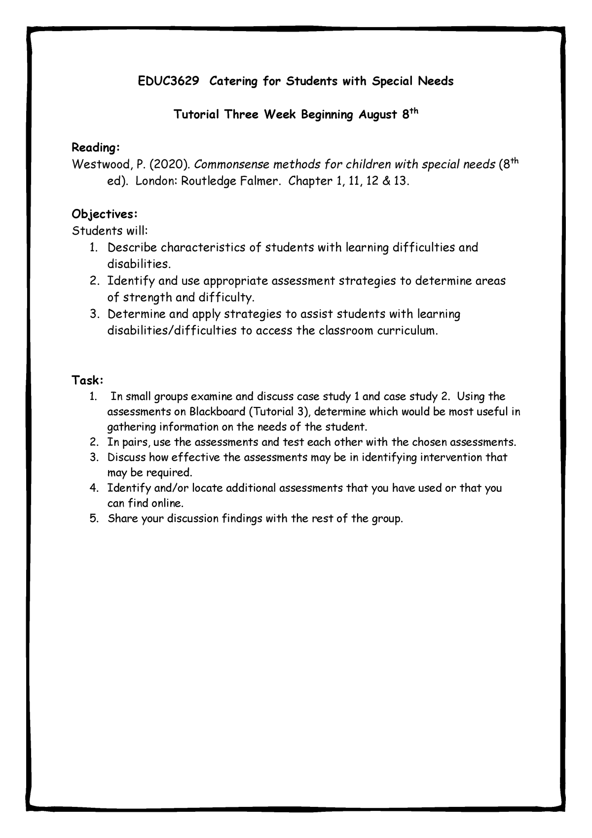 tutorial-3-ed-uc-3629-catering-for-students-with-special-needs