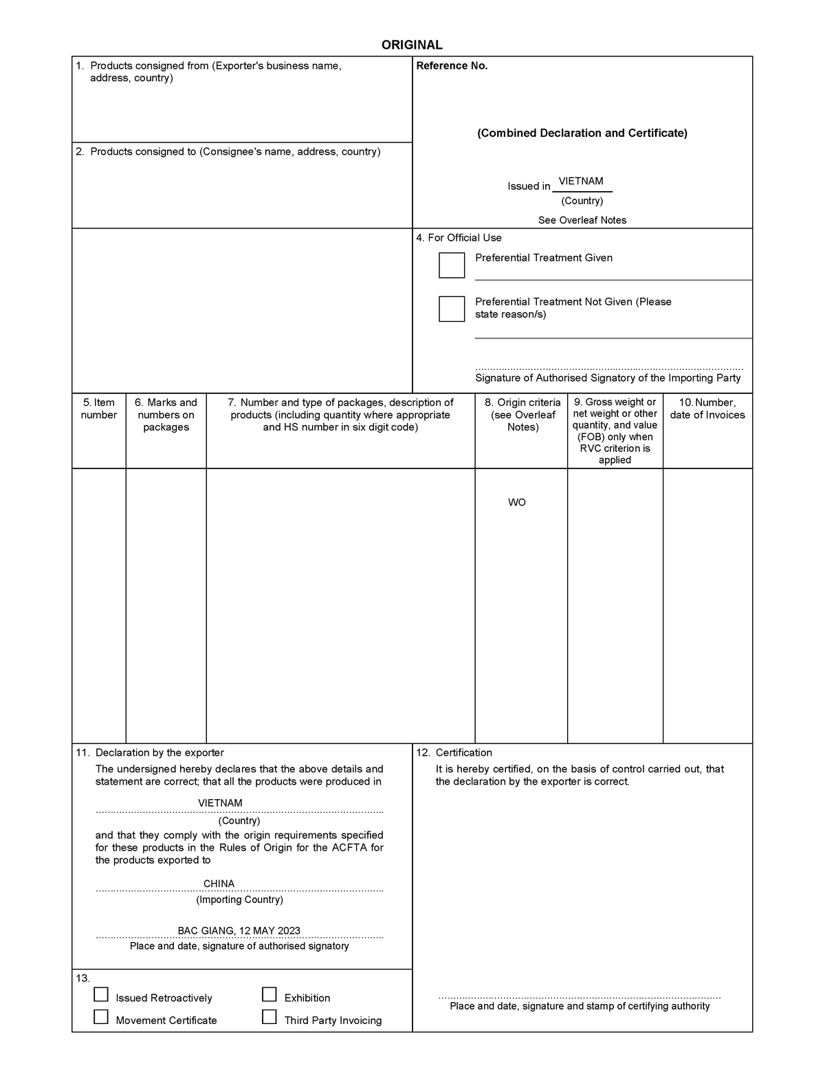 Form E 9217 - International Trade Rules, widely known as Incoterms, are ...