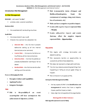 Prelim acc for gov - ................................. - Definition ...