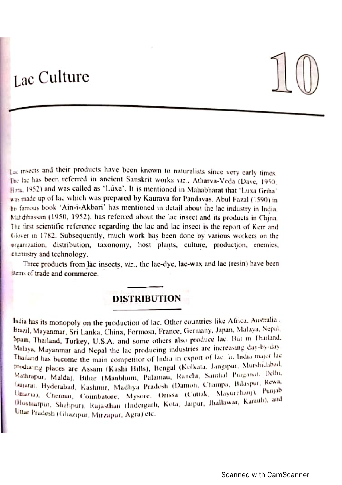 essay on lac culture