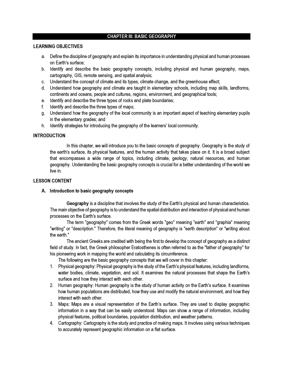 chapter-3-geography-chapter-iii-basic-geography-learning-objectives