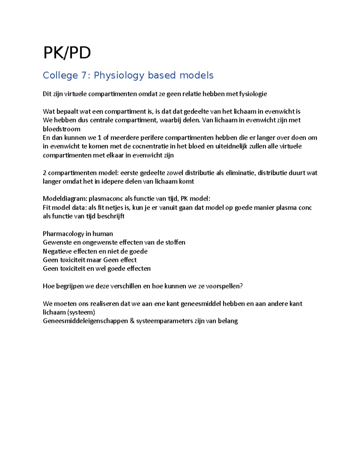 pk-pd-college-7-te2-oude-stijl-of-pkpd-pk-pd-college-7-physiology